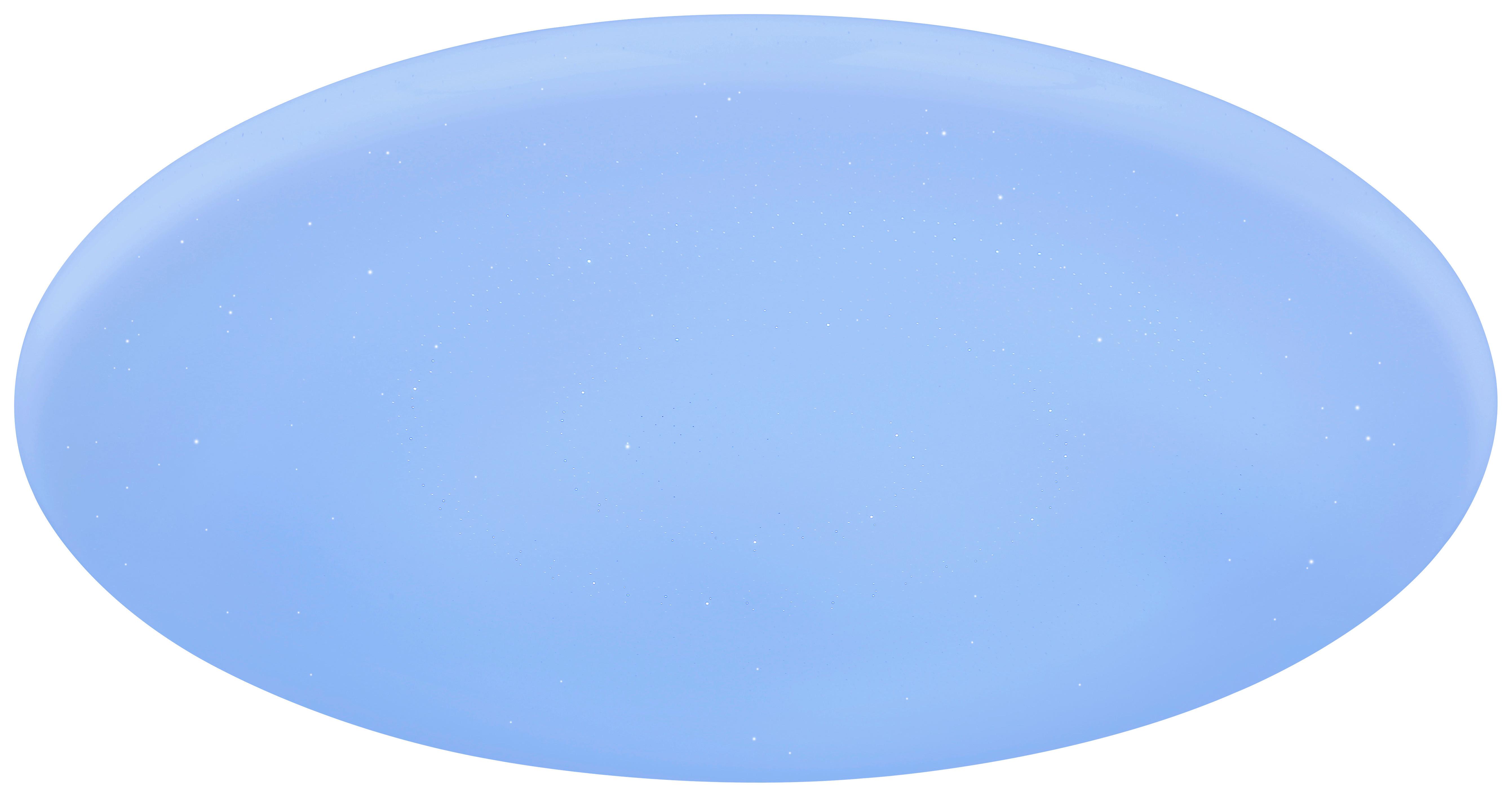 Led Svjetiljka Stropna 48383-50rgbsh Rena - bijela/opalna, Basics, metal/plastika (70/8cm) - Globo