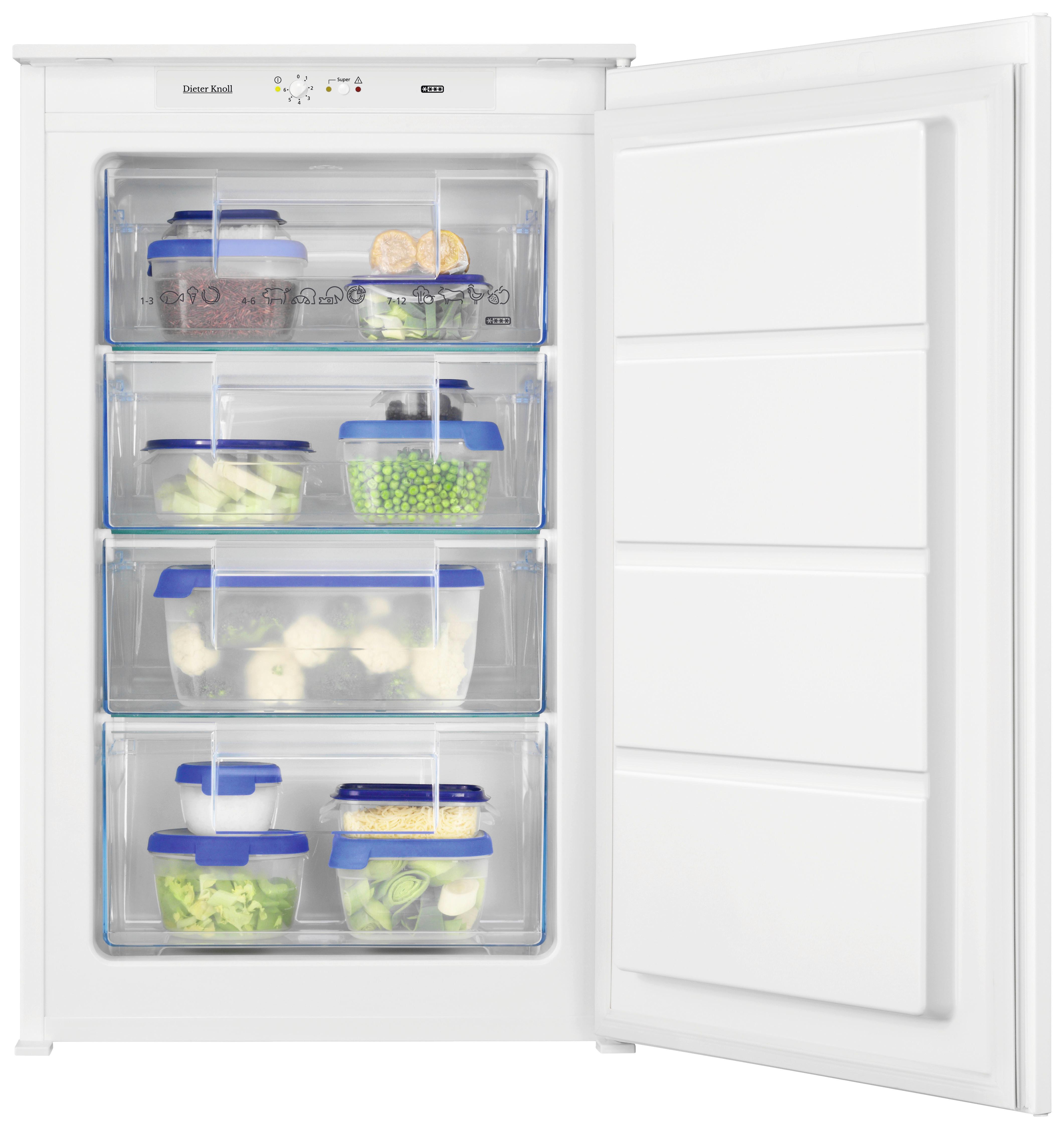 Gefrierschrank DKFU0985SK - Weiß, Basics, Kunststoff/Metall (54/87,3/54,9cm) - Dieter Knoll