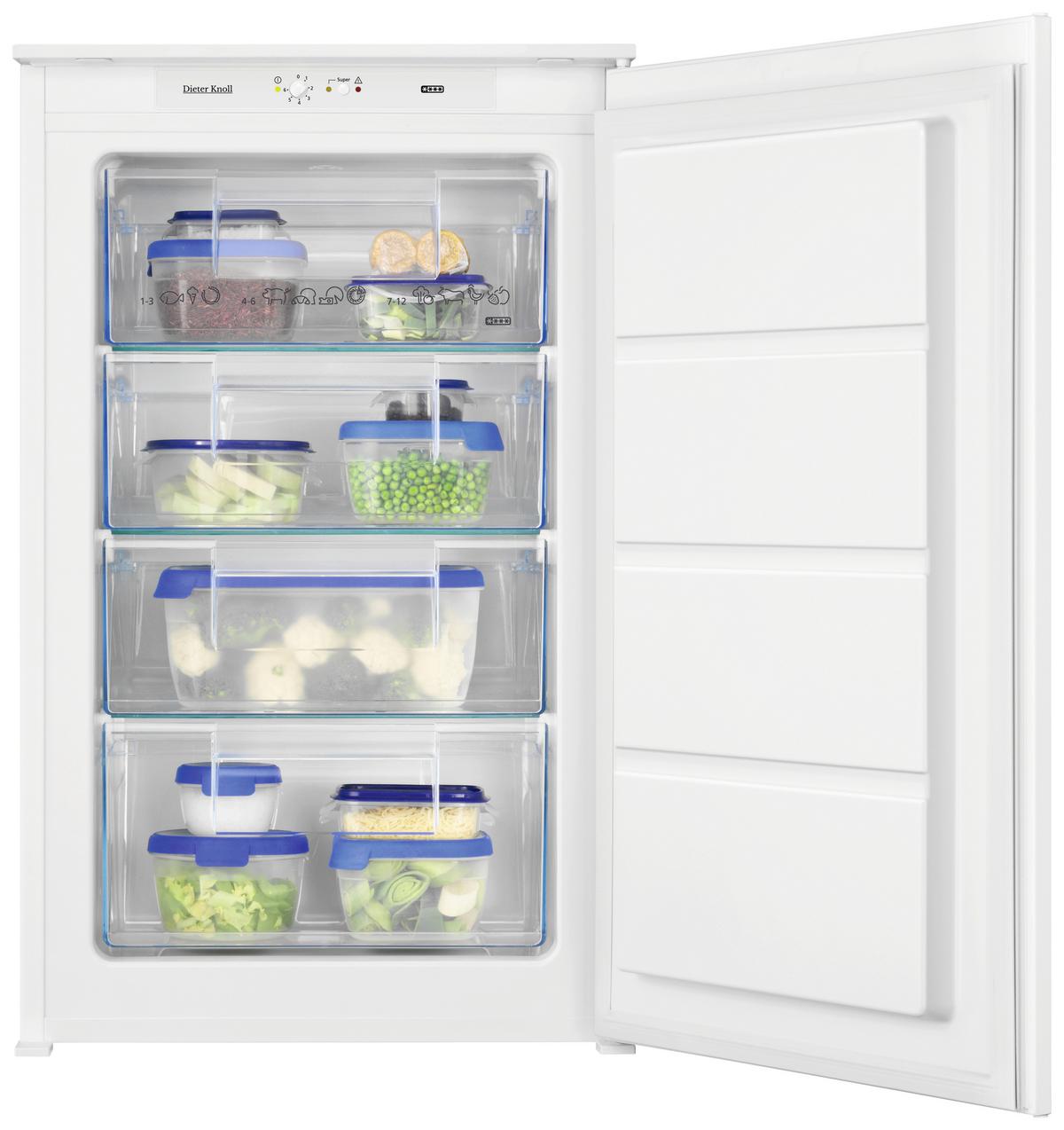 Gefrierschrank DKFU0985SK - Weiß, Basics, Kunststoff/Metall (54/87,3cm) - Dieter Knoll