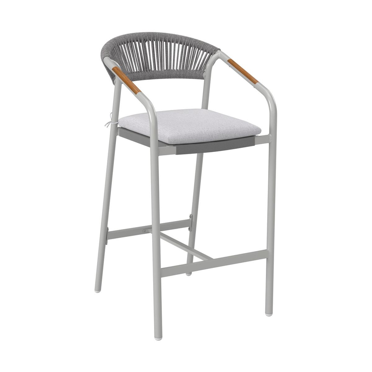 Set grădină Allonso - gri deschis/culoare natur, Modern, plastic/sticlă - Bessagi Garden