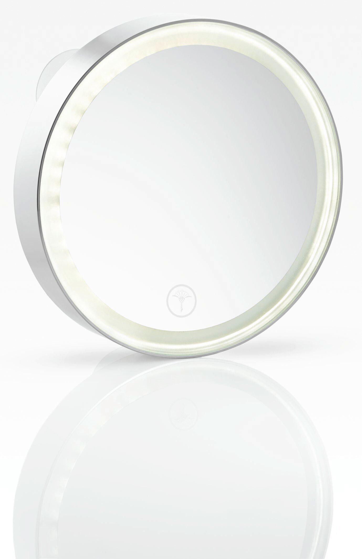 LUSTERKO DO MAKIJAŻU JOOP! TOUCH - kolor srebrny, Basics, tworzywo sztuczne/szkło (20/20/4cm) - Joop!