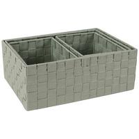 Korbset Salbeigrün - Salbeigrün, Kunststoff/Metall - Mömax
