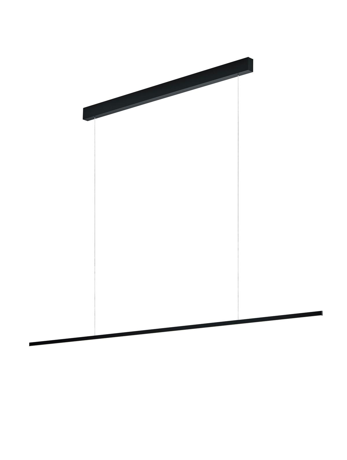 LAMPA WISZĄCA LED 16/2109.22 LOOPY - czarny, Design, metal (151/3/200cm) - Helestra