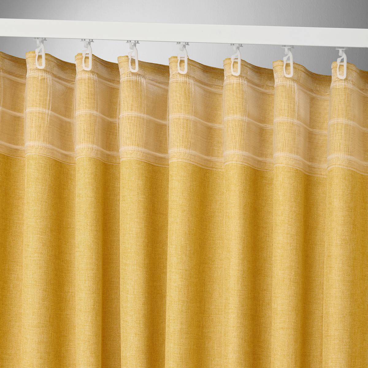 Fertigvorhang Ulrich In Gelb Ca. 135x245cm - Gelb, Textil (135/245cm) - Modern Living