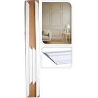 Fali Dekoráció Linea - fehér, Modern, műanyag (40/100cm)
