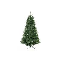 Weihnachtsbaum Evergreen Sherwood Grün H: ca. 210cm - Waldgrün, Basics, Kunststoff (134/210cm)