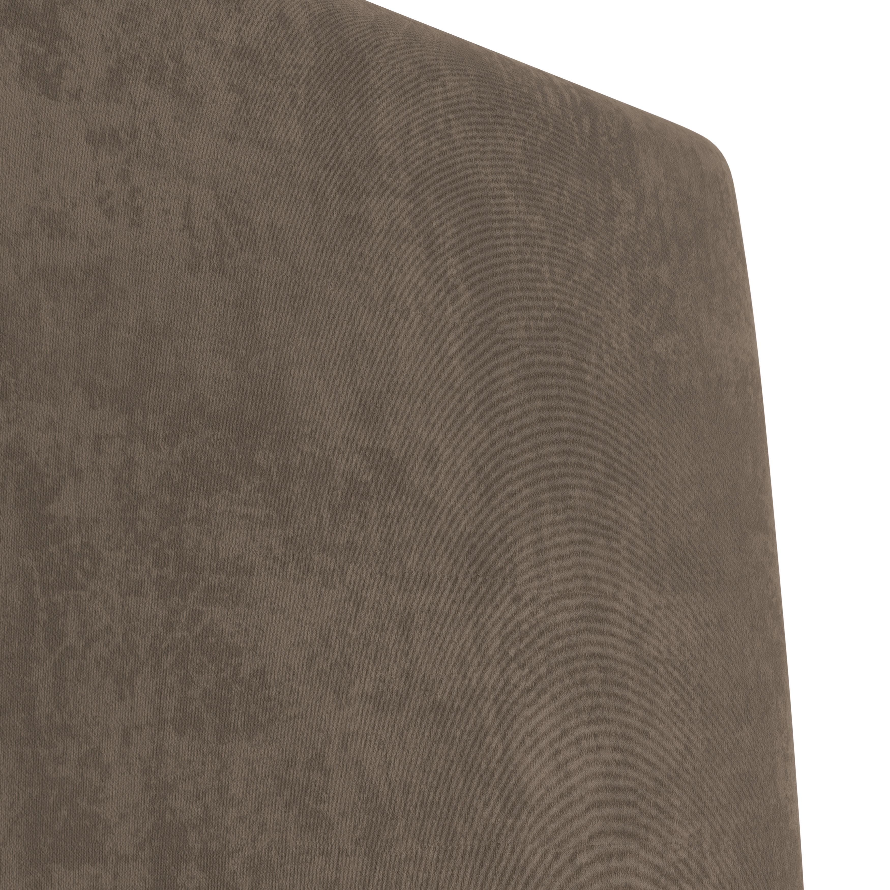 STOPPAD SÄNG JOSEF - svart/mörkbrun, Modern, metall/trä (180/200cm) - Bessagi Home