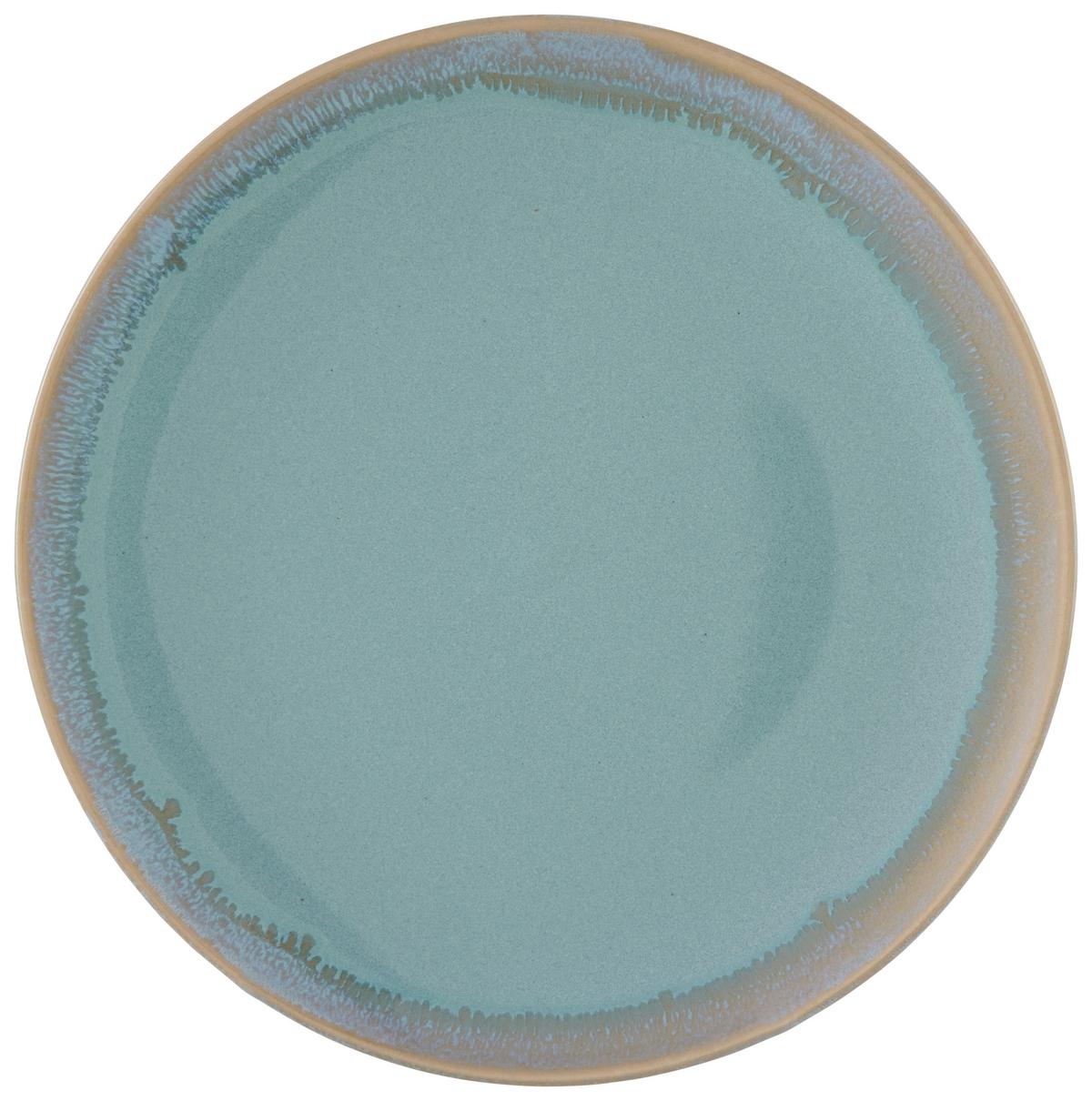 Frühstücksteller Frank diverse Farben - Türkis/Blau, MODERN, Keramik (20cm)