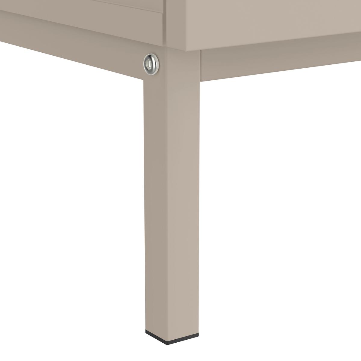 KOMODA SZEROKA TALEA - kaszmir, Design, materiał drewnopochodny/metal (150/77/35cm) - Hom`in