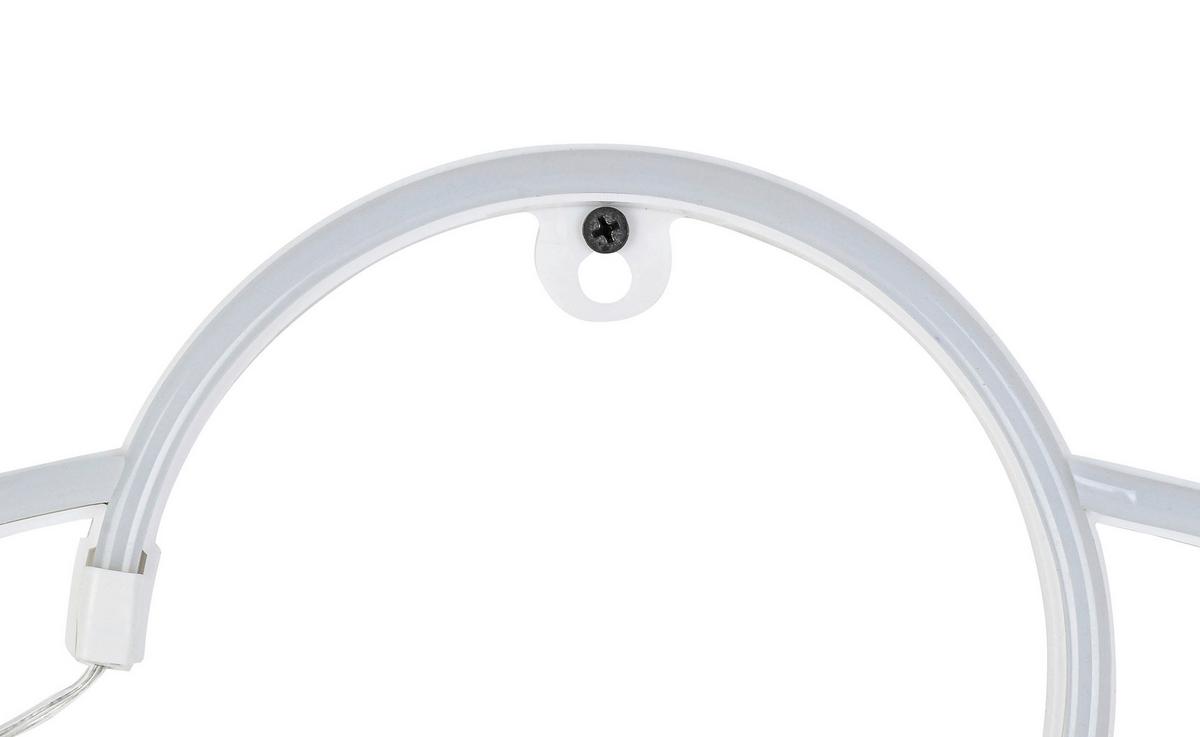 Led Dekorativna Svjetiljka Planeti - bijela/ružičasta, Konvencionalno, plastika (29,3/17,5/1,7cm) - Mömax