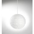 Lámpaernyő Valentina - fehér, fém/papír (50cm) - MÖMAX modern living