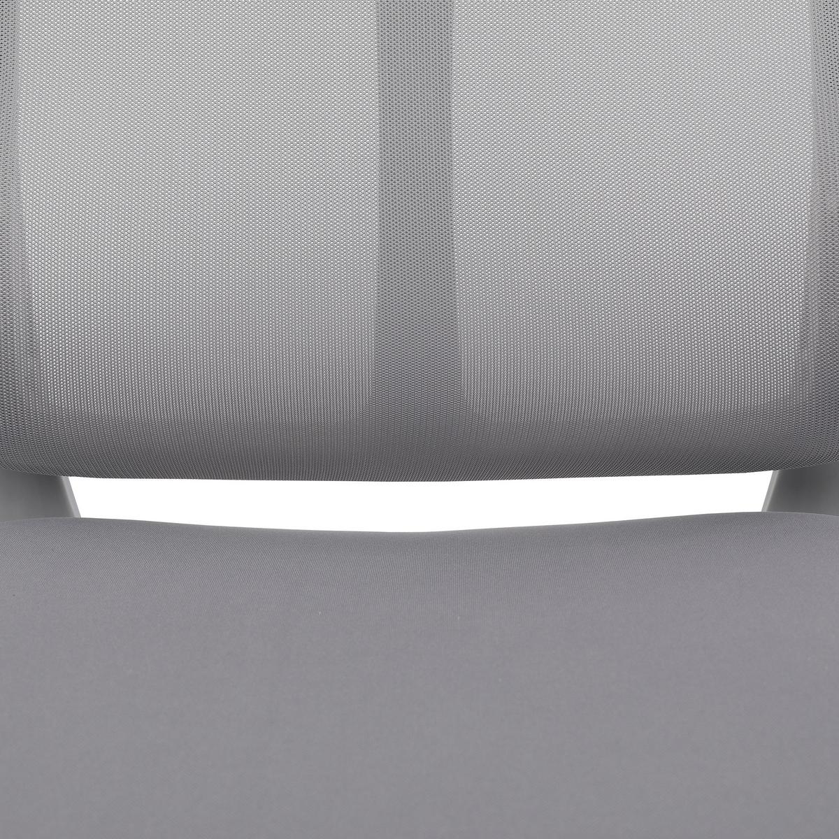 Uredska Stolica Button - siva, Moderno, drvo/metal (63/106-114/68cm) - Modern Living