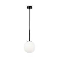Pendelleuchte Basic Form - Weiss/Schwarz, Trend, Glas/Metall (20/180cm) - MAYTONI