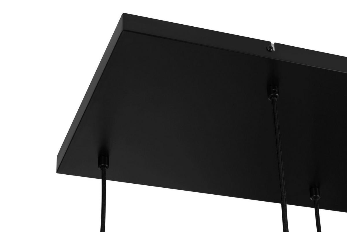 LAMPA WISZĄCA AMELIE *SBN* - kolor bursztynowy, Basics, metal/szkło (97,5/42,5/150cm) - Novel