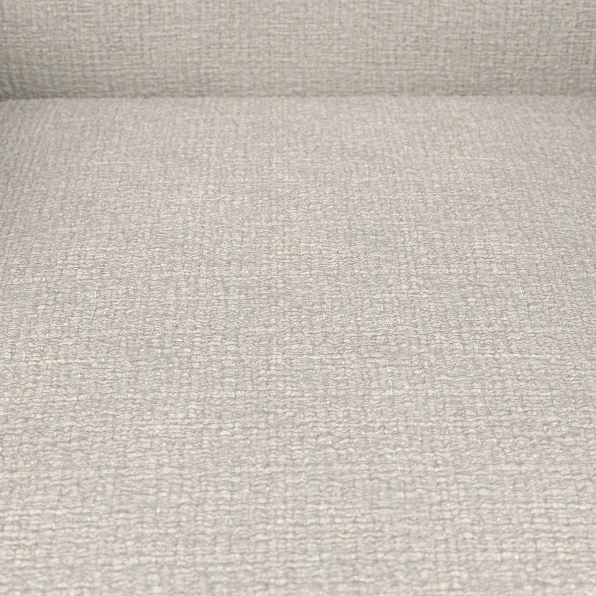 Schaukelsessel Emilio Chenille Hellgrau - Hellgrau/Naturfarben, MODERN, Holz/Textil (67/93/85cm)