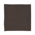 Párnahuzat Leinenoptik - sötétbarna, konvencionális, textil (40/40cm) - MÖMAX modern living