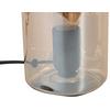 BORDSLAMPA AMBER - bärnstensfärgad/svart, Modern, glas/plast (10/10/20cm) - Mömax