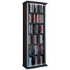 CD-Regal Classic in Schwarz, B: 31 cm - Schwarz, KONVENTIONELL, Glas/Holzwerkstoff (31/92/18cm) - MID.YOU