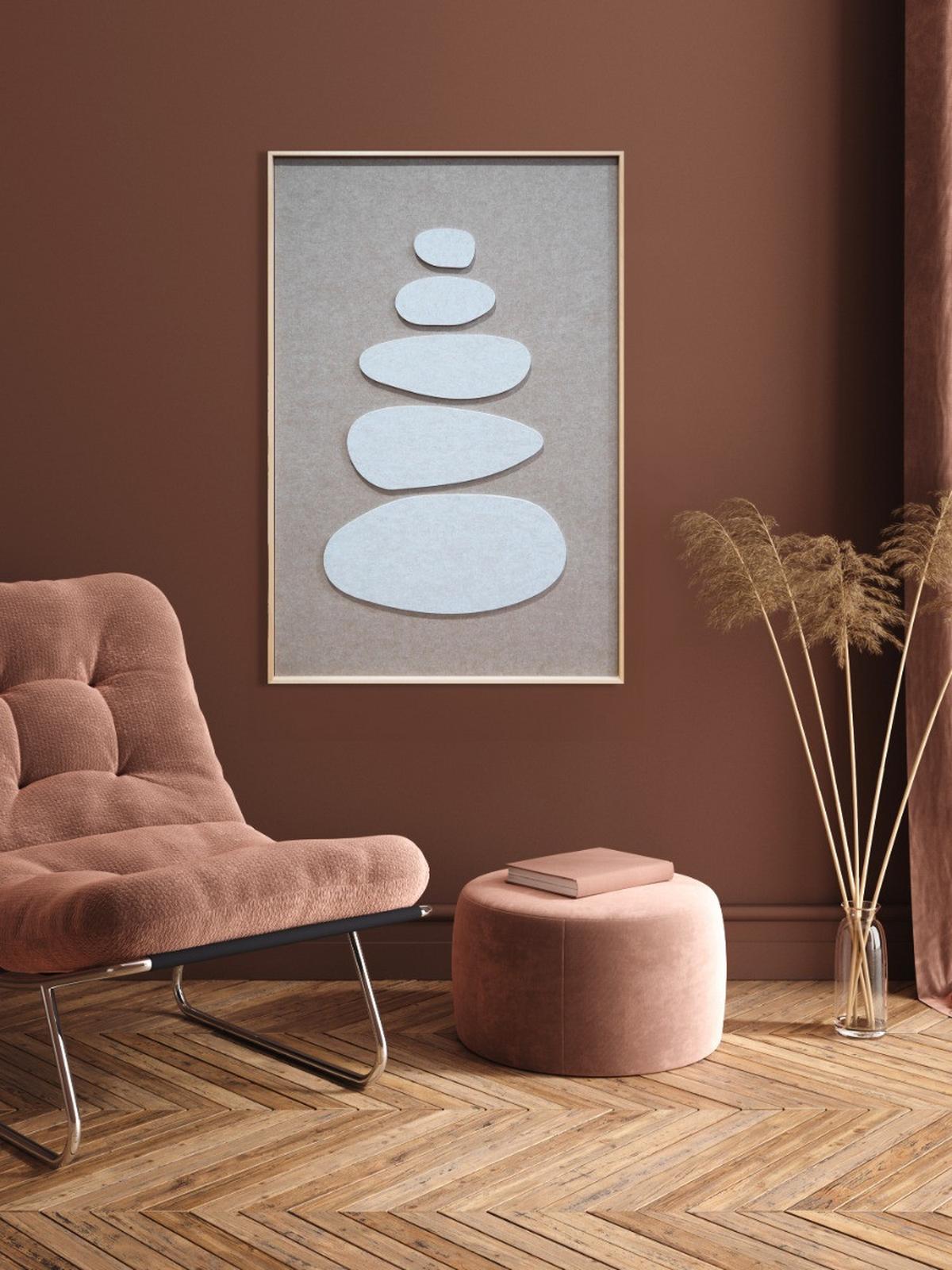 BILD SCA-FELTRO-ACUSTICO-009-B - Hellbraun/Beige, Basics, Holz/Kunststoff (80/120/10cm)