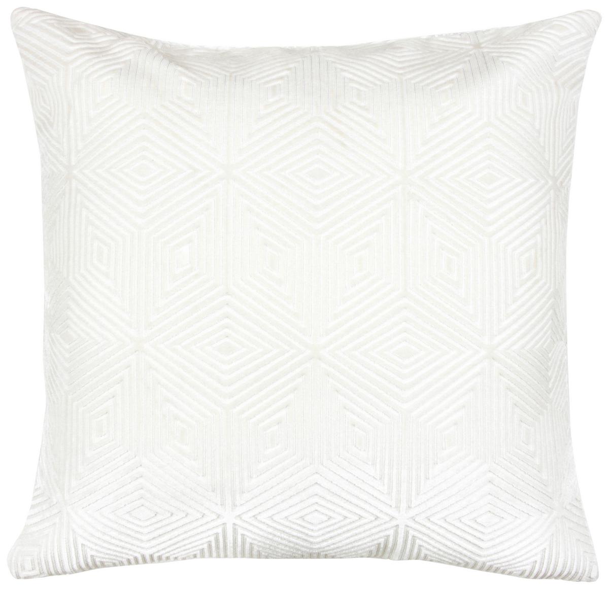 Kissenhüllen Rania Perlmutt ca. 50x50cm - Perlmutt, Textil (50/50cm)