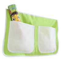 Žep Za Posteljo Leni - zelena/bež, Konvencionalno, tekstil (56/32/2cm) - MID.YOU