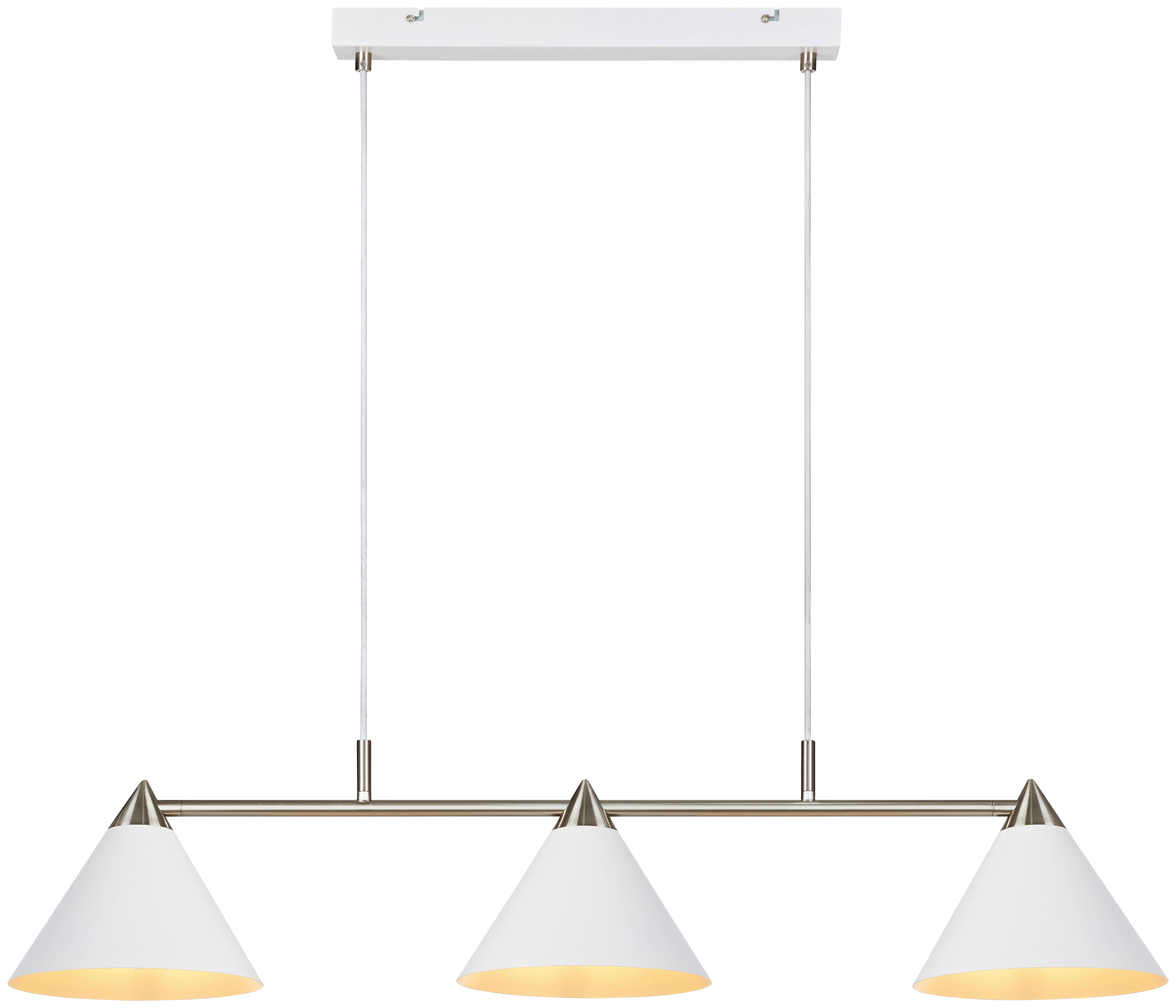 Hängeleuchte Klint Pendant 3L max. 6 Watt - Weiß, Basics, Metall (21/98/21cm) - Markslöjd
