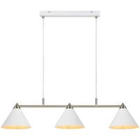 Hängeleuchte Klint Pendant 3L max. 6 Watt - Weiß, Basics, Metall (21/98/21cm) - Markslöjd