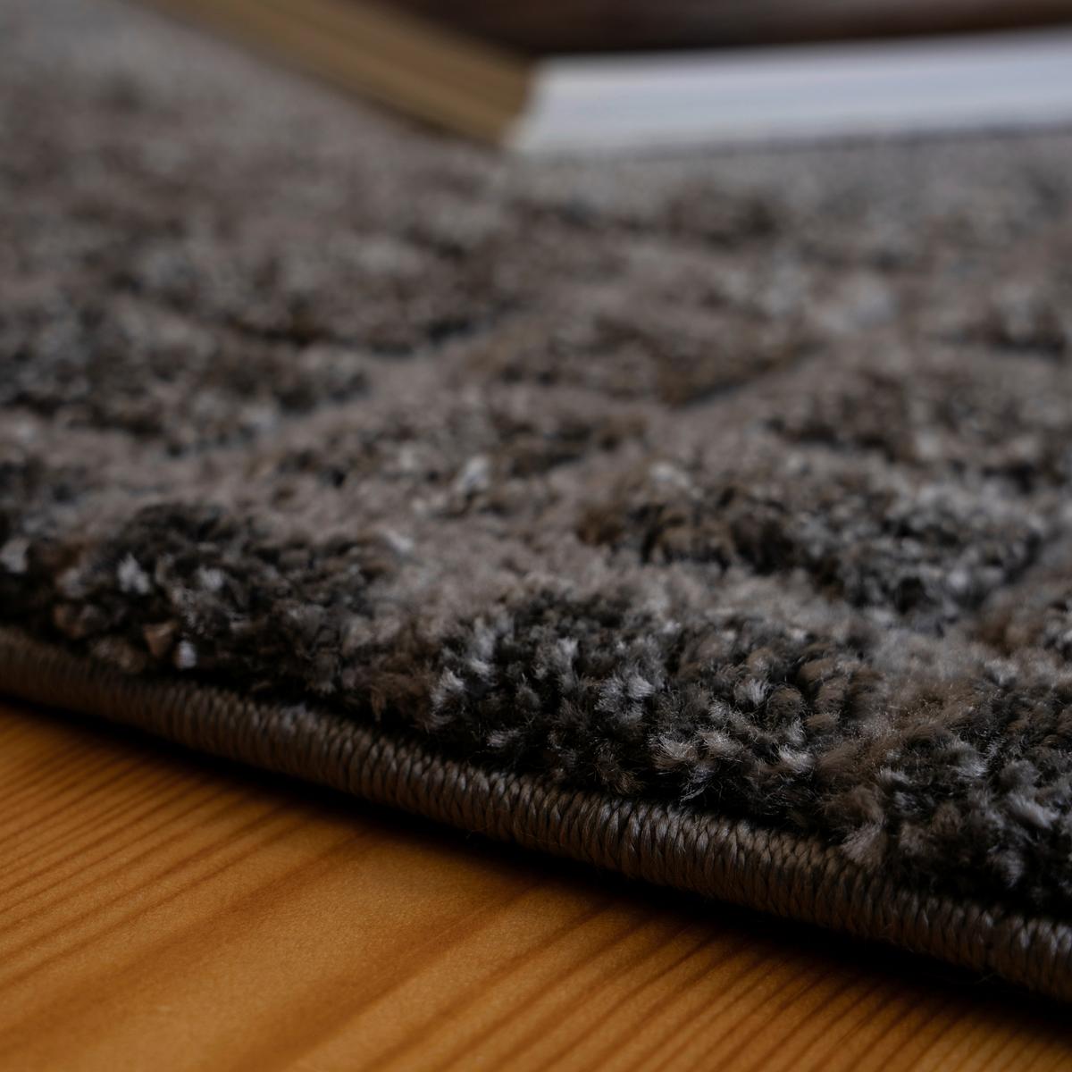 HOCHFLORTEPPICH MY CANYON 972 - Anthrazit, Basics, Textil (80/150cm)