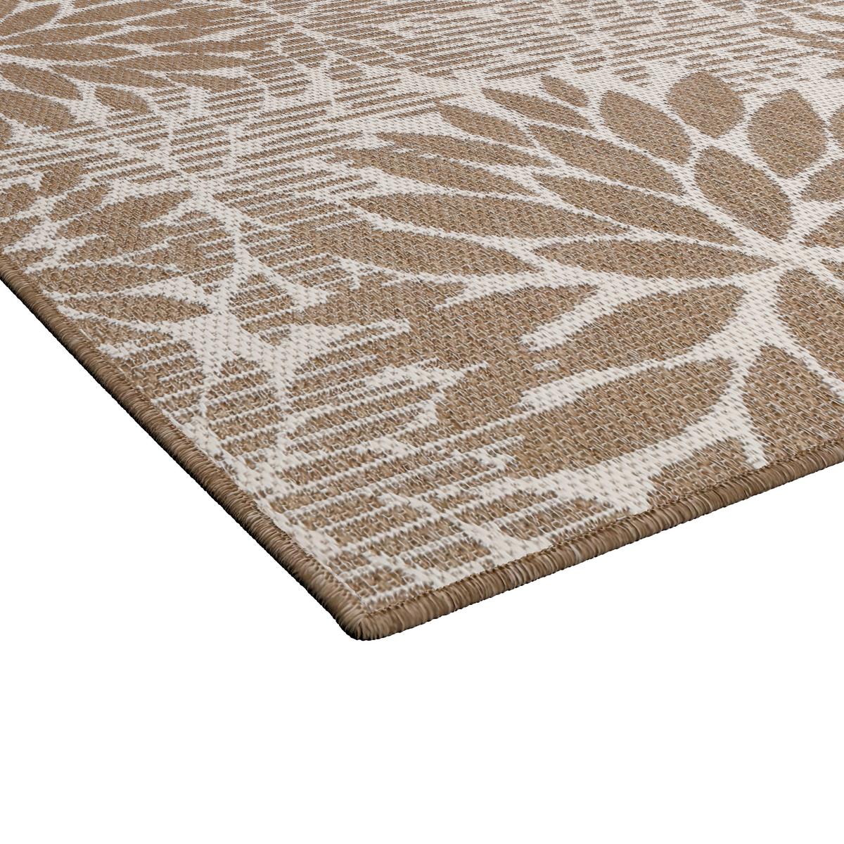 Outdoorteppich Noura Beige/Weiß ca. 160x230 cm - Beige, MODERN, Textil (160/230cm) - Bessagi Garden