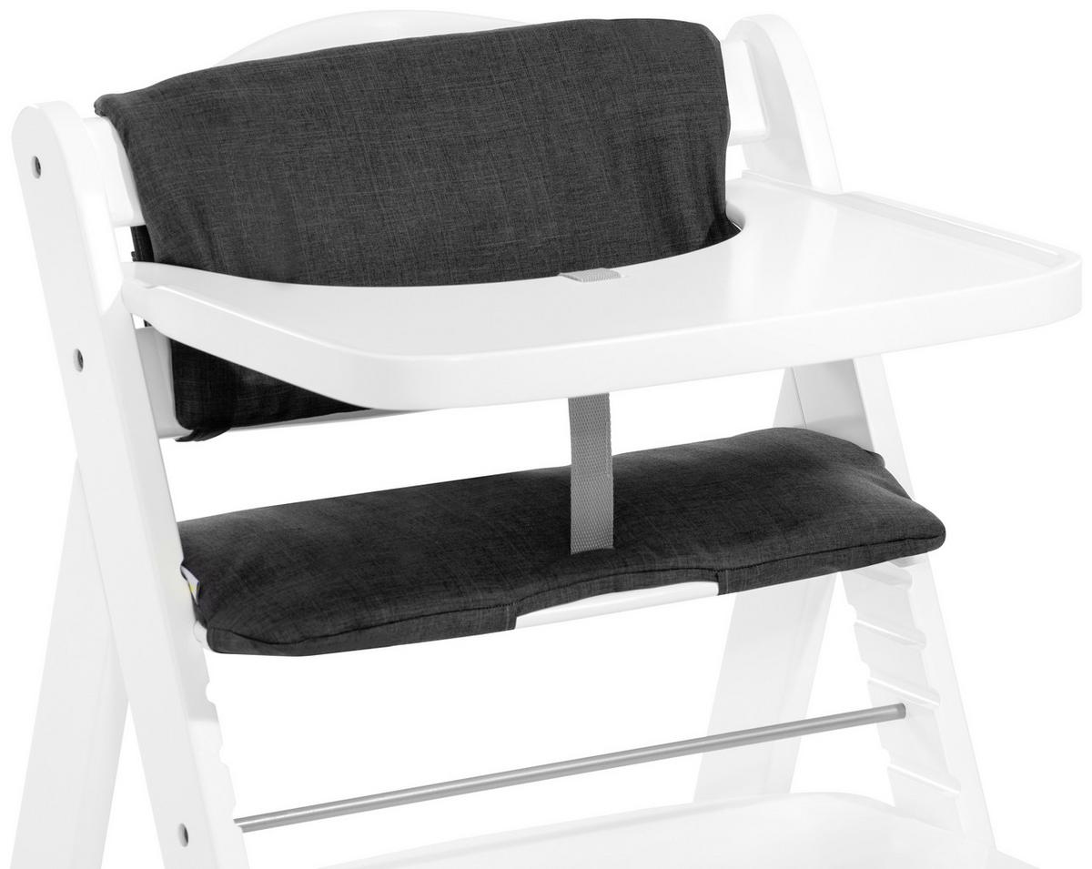 WYSOKIE KRZESŁO 663240 BETA+BOUNCER - biały/szary, Basics, drewno (58/48/83cm) - Hauck