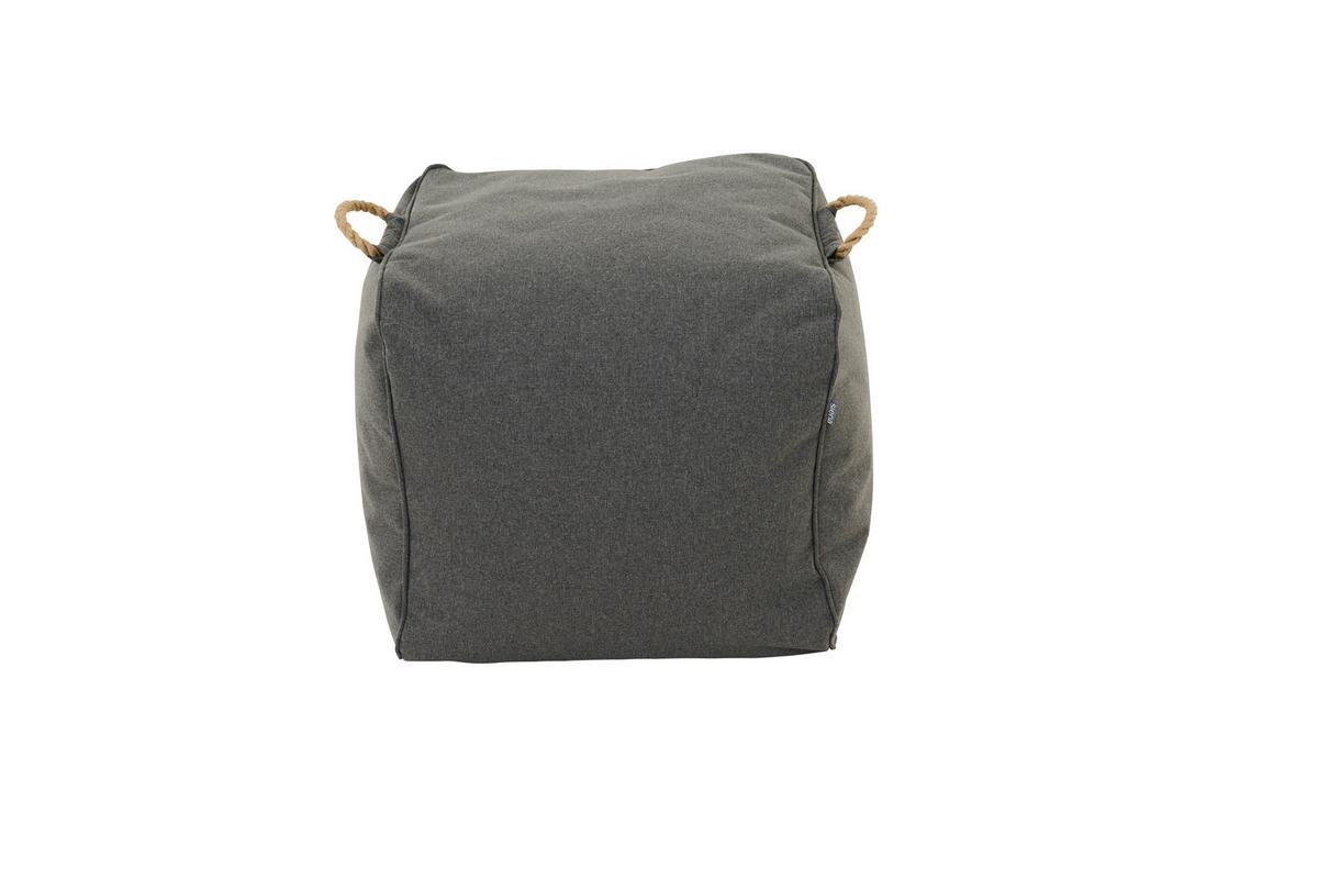 GARTENHOCKER INTEGRAL-HOCKER - Grau, MODERN, Kunststoff (48/46/46cm) - Siena Garden