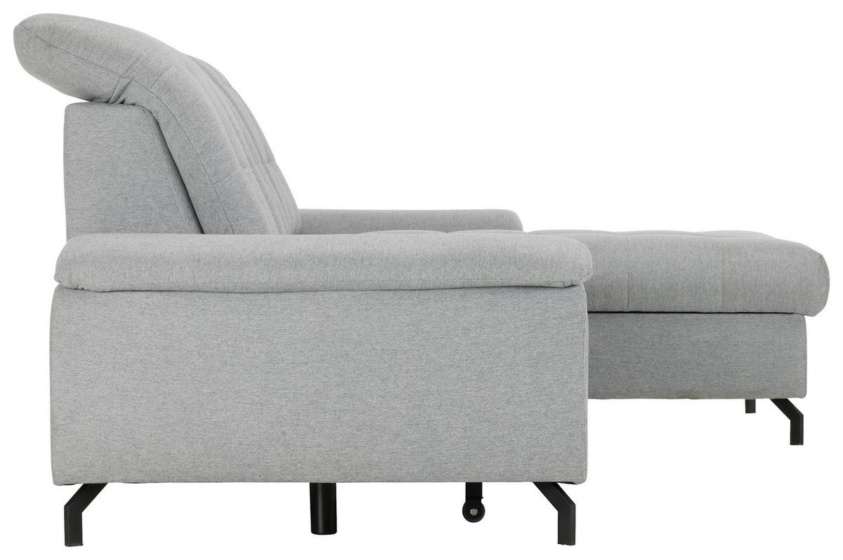 Sarokkanapé Como Mini - szürke, Modern (263/106/167cm) - Mömax