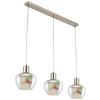 HÄNGLAMPA RENI - champagne/multicolor, Modern, metall/glas (86/18/120cm)