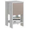 Nachttisch Ema ca. 30x55x30 cm Beige - Beige, Design, Holzwerkstoff (30/55/30cm) - Livetastic
