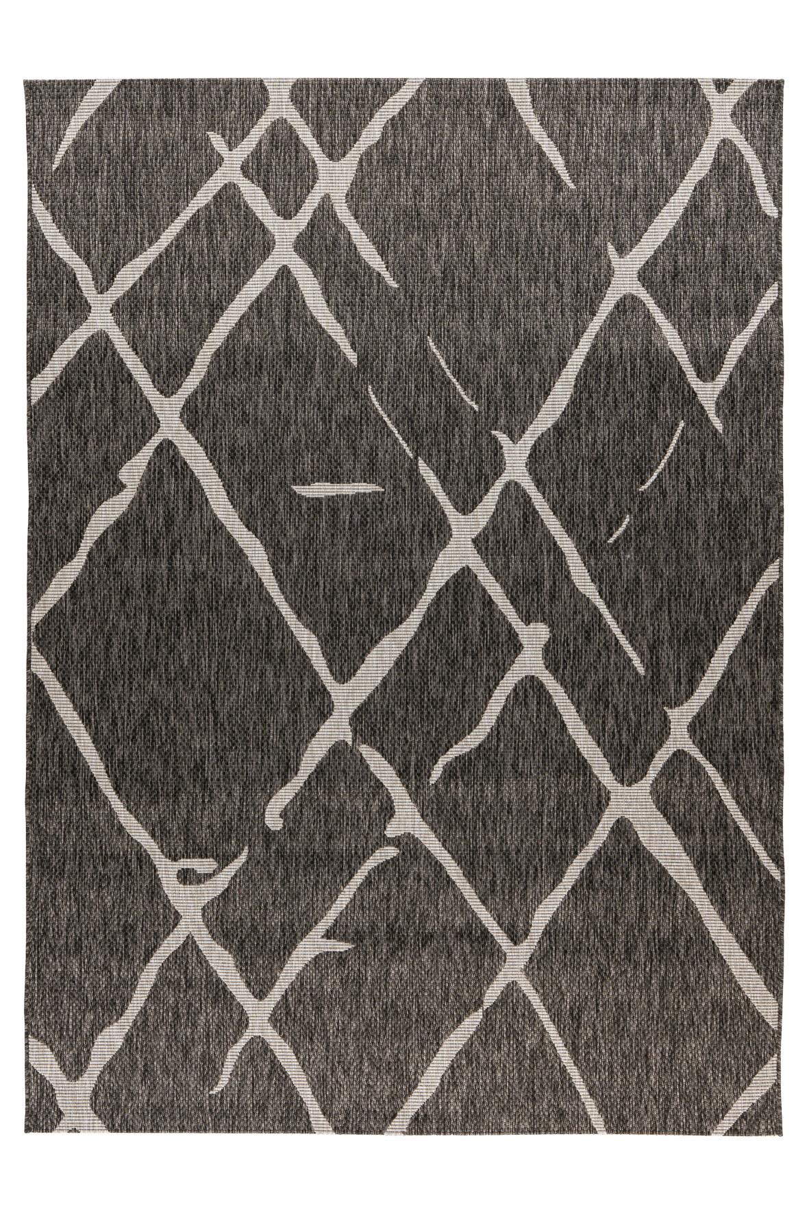 Flachwebeteppich My Tallinn 540 - Grau, Design, Textil (240/340cm)