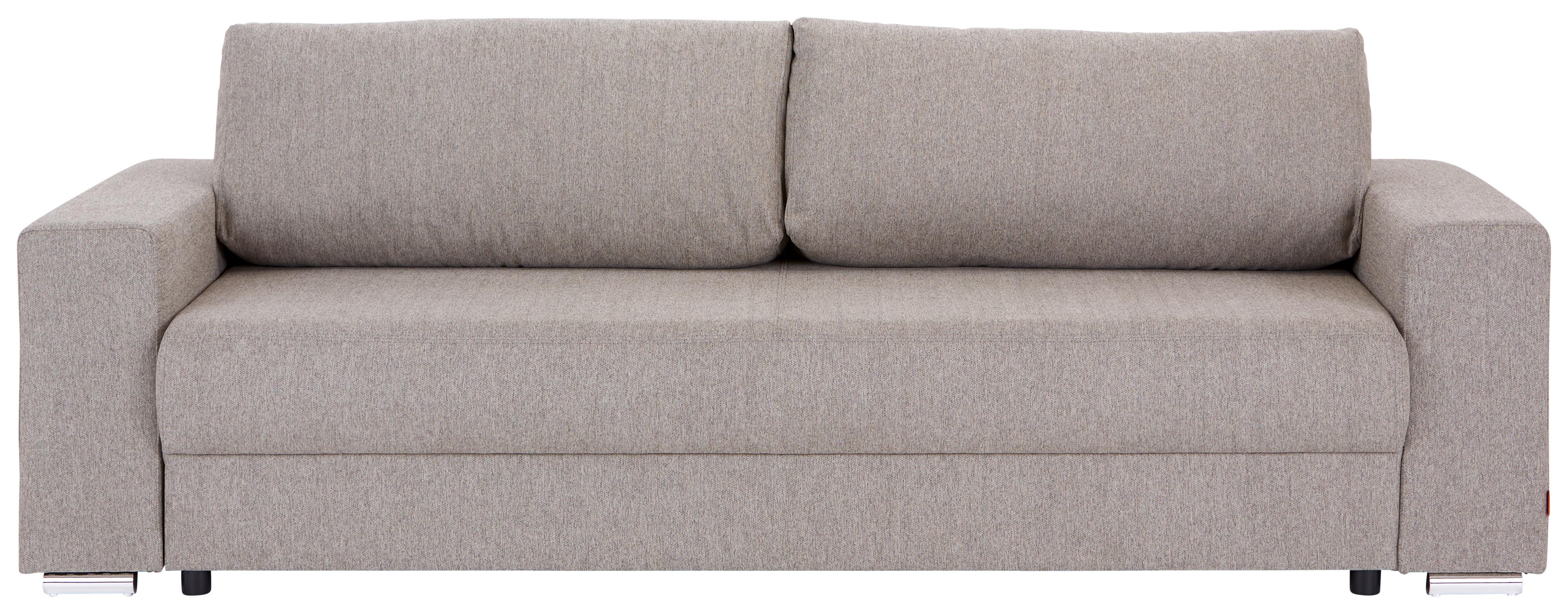 Canapea extensibila GARCIA - bej, Modern, textil (250/84/105cm) - Ondega