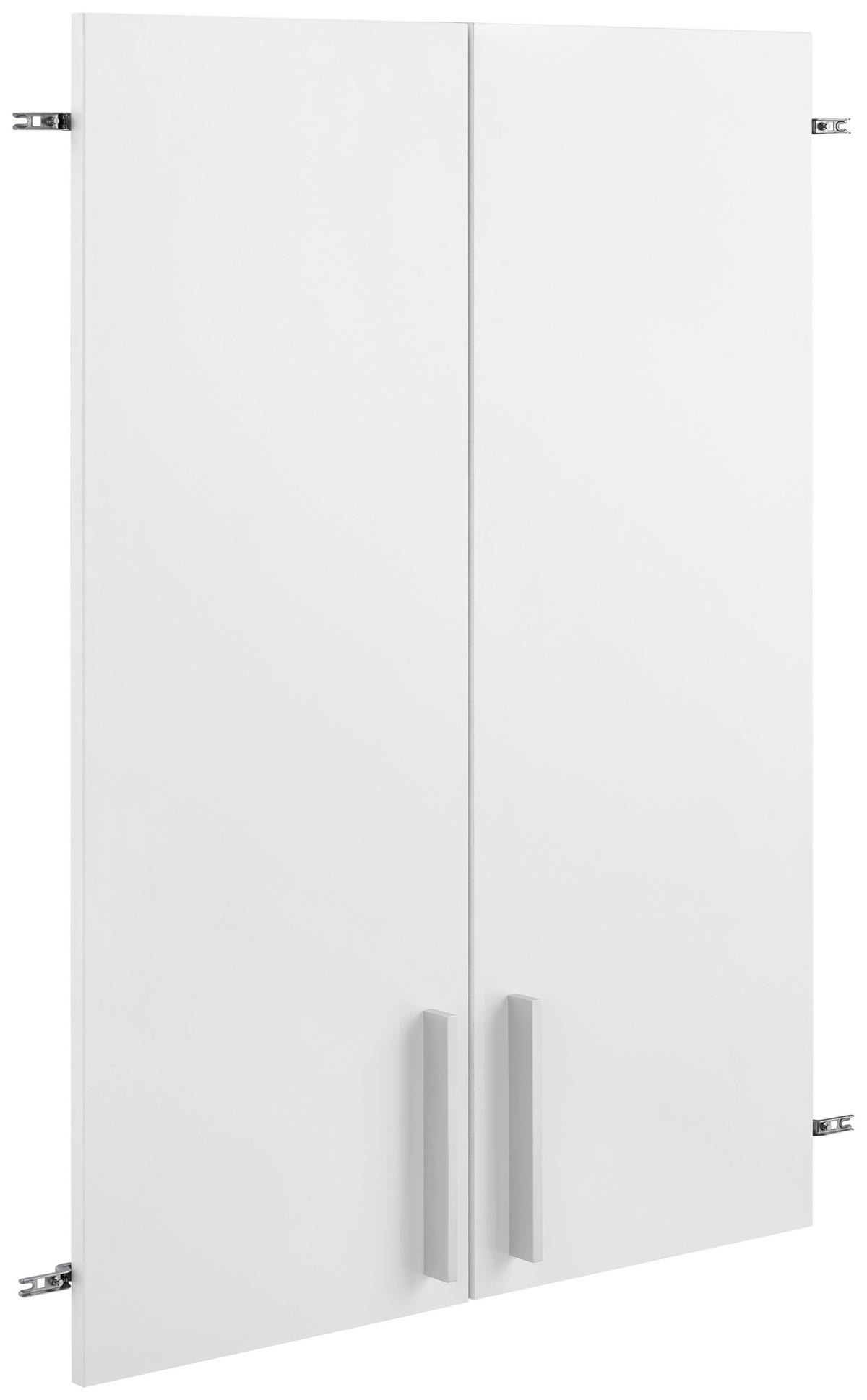 Türenset in Weiss Hochglanz - Modern (72/103/2cm) - Mömax