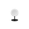 SMINKSPEGEL LIARA -SB- - svart, Modern, glas/plast (18/28,5cm) - Mömax