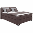Boxspringbett in Anthrazit ca. 180x200cm - Alufarben, KONVENTIONELL, Karton/Holz (180/200cm) - Modern Living Boxspringbett in Anthrazit ca. 180x200cm - Alufarben, KONVENTIONELL, Karton/Holz (180/200cm) - Modern Living