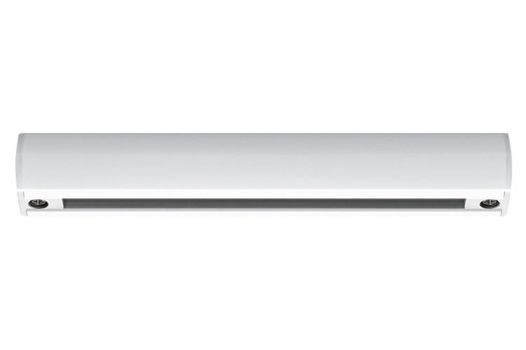 Schienensystem Schiene in Weiß max. 1000 Watt - Weiß, Design, Metall (10cm) - Paulmann
