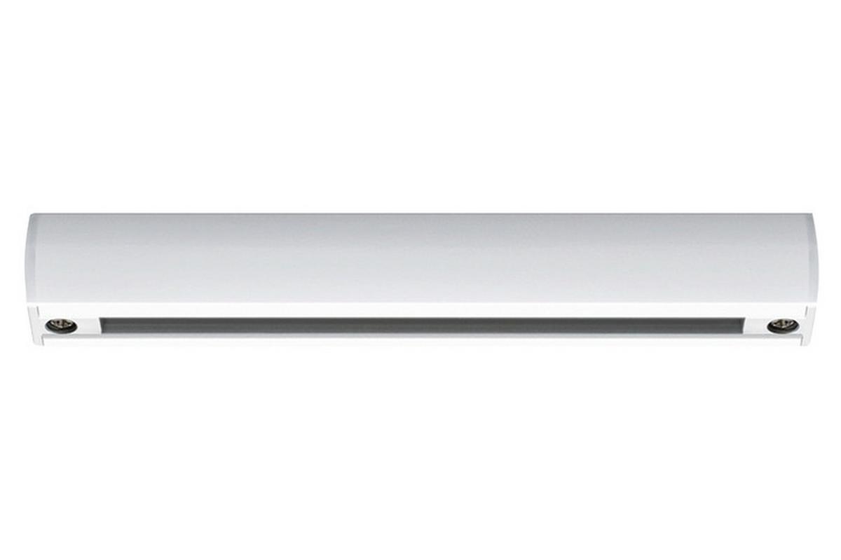 Schienensystem Schiene in Weiß max. 1000 Watt - Weiß, Design, Metall (10cm) - Paulmann