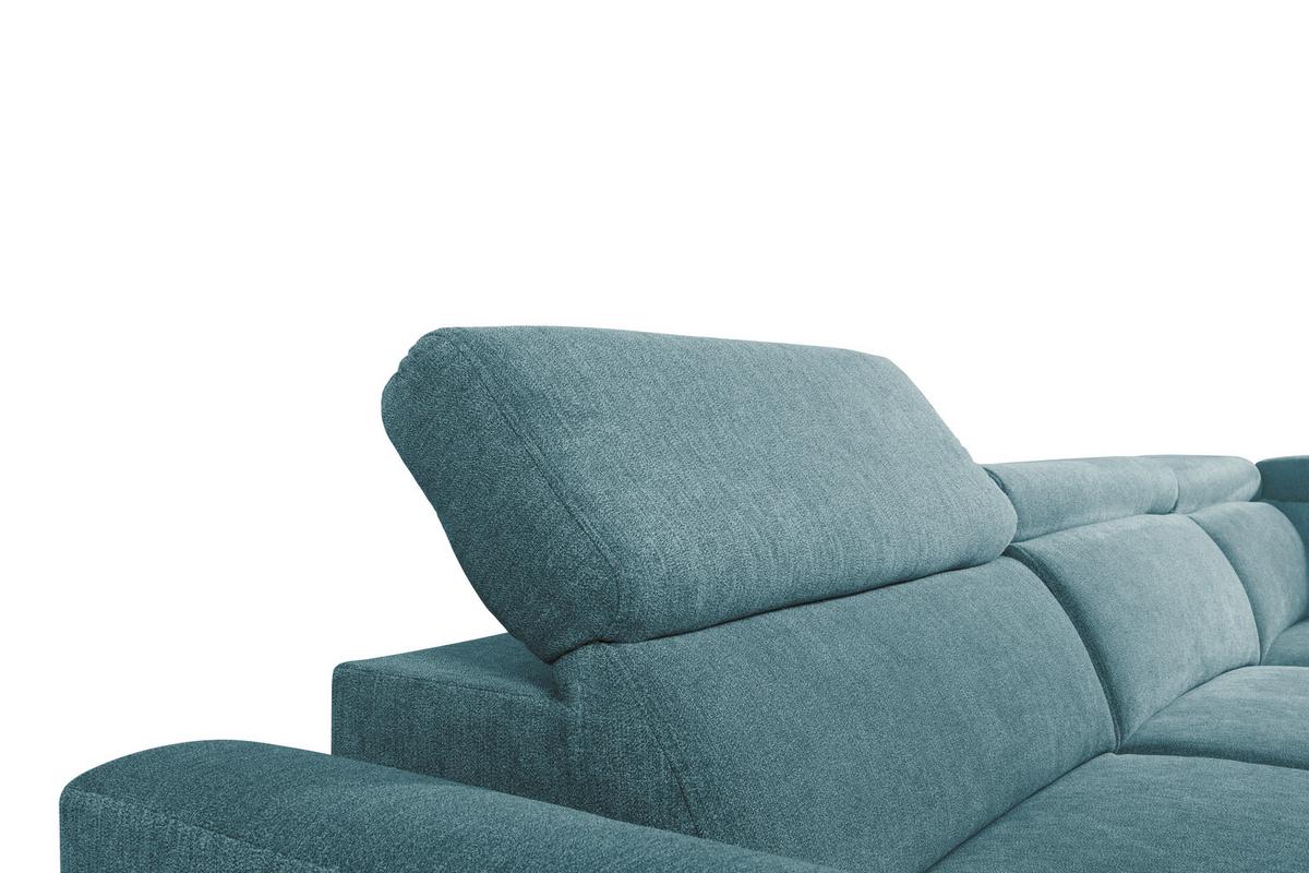 COLțAR LAPIS - petrol, Konventionell, textil (255/217cm) - Modern Living