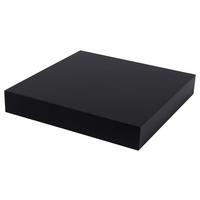 Wandboard Anja in Schwarz - Schwarz, MODERN, Holzwerkstoff (23,5/3,8/23,5cm) - Mömax