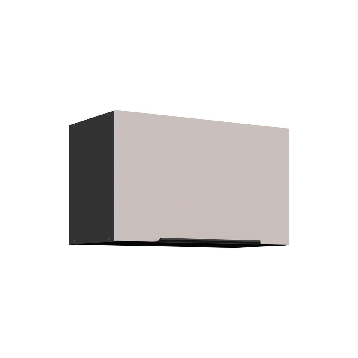 Corp superior de bucatarie ARONA - bej/negru, Modern, material pe bază de lemn (60/36/31cm)