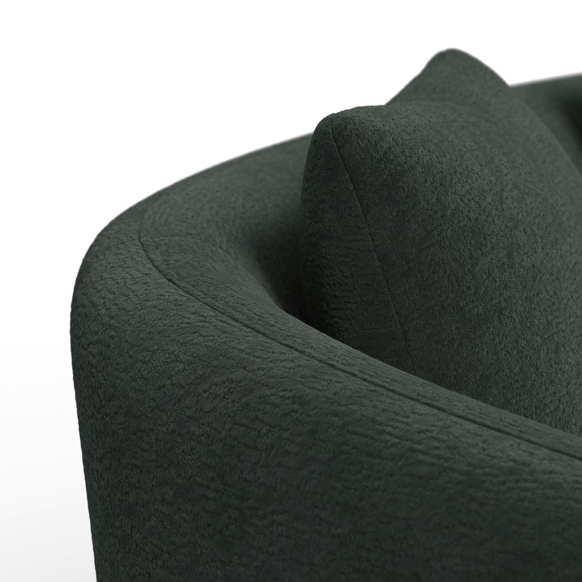 Trosed Julie, Zelena - zelena, Moderno, tekstil/les (180/68/82cm)