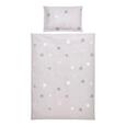 Kinderbettwäsche Scarlett ca. 100x135cm - Rosa/Grau, Textil - Mömax modern living