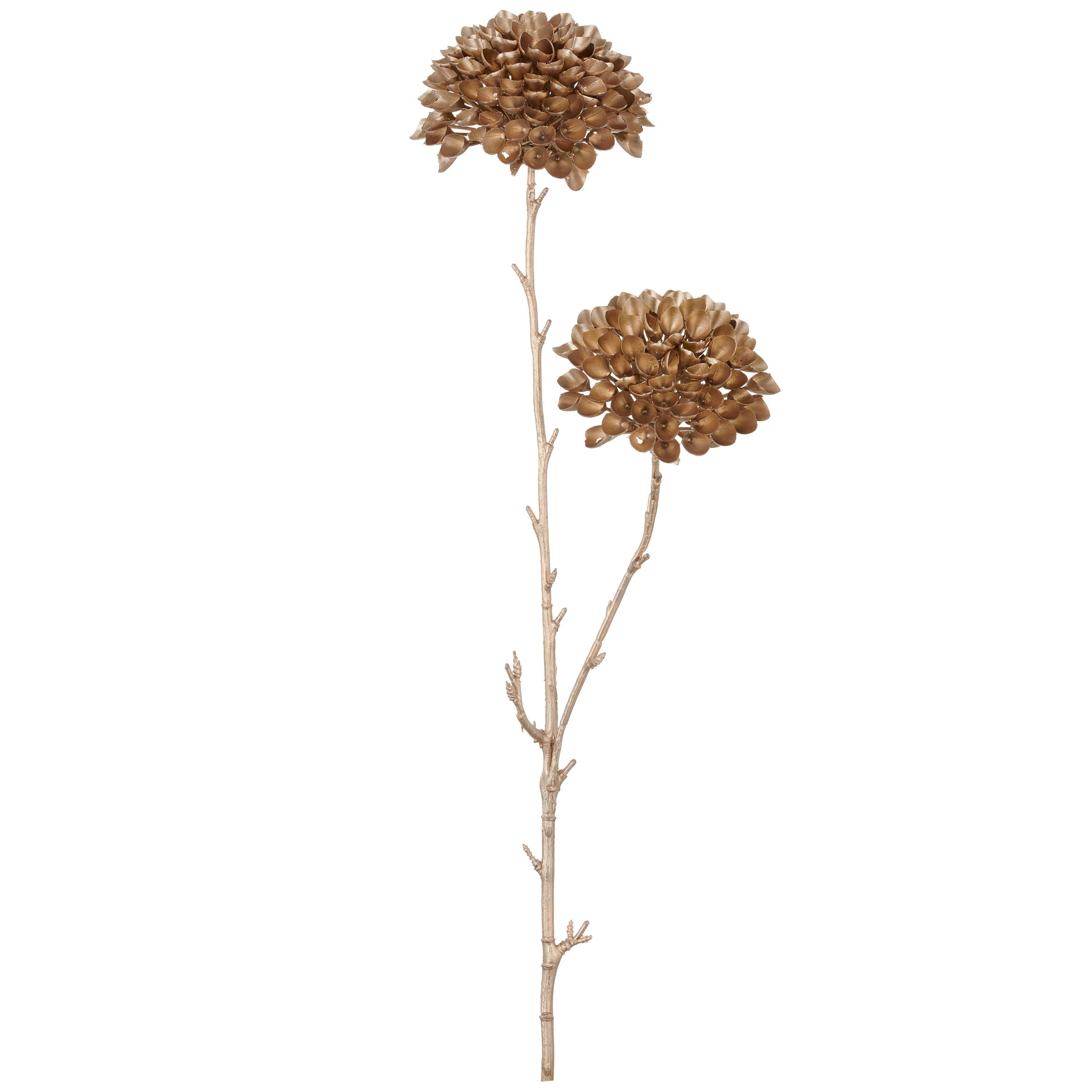 Umetna Rastlina Ixora I - barve šampanjca/naravne barve, Basics, umetna masa (52cm) - Mömax