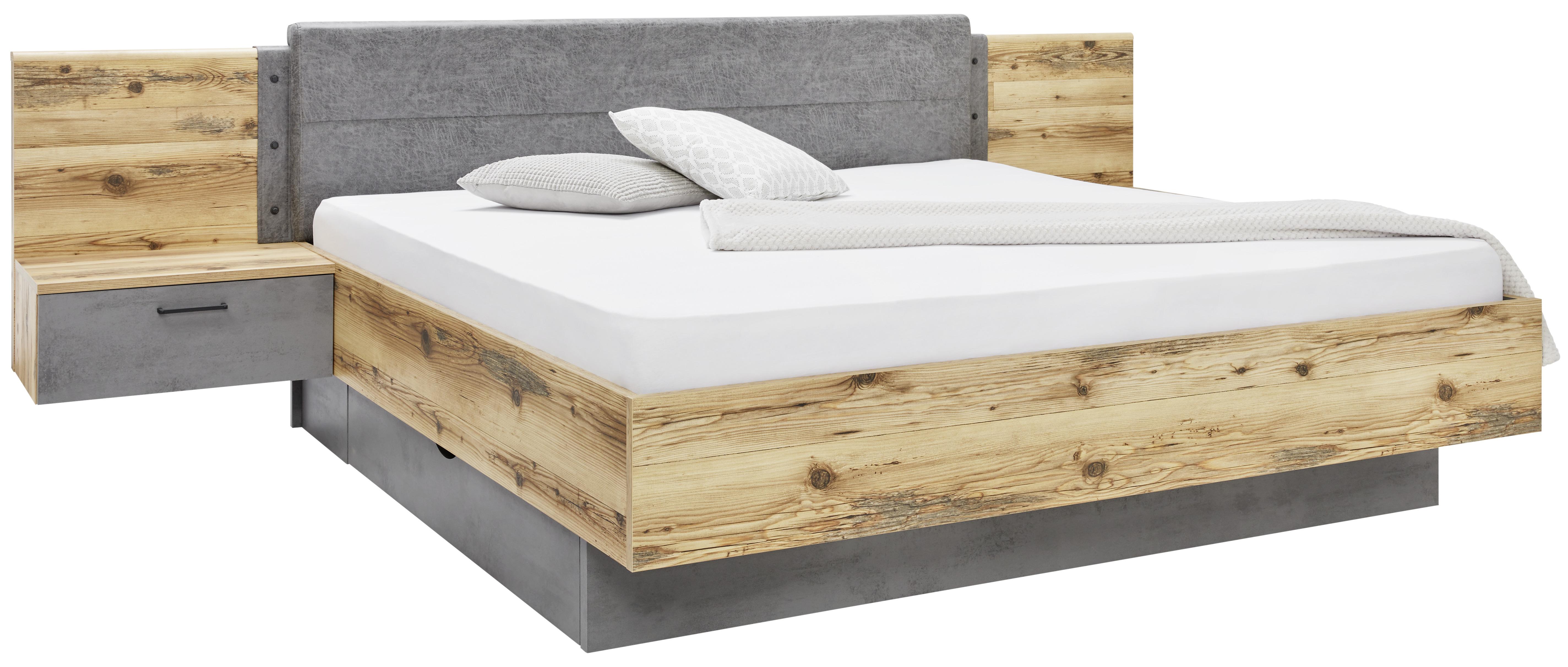 Ladica Za Posteljinu Alicante - siva, Moderno, drvni materijal (137,2/19,1/61,5cm) - Modern Living