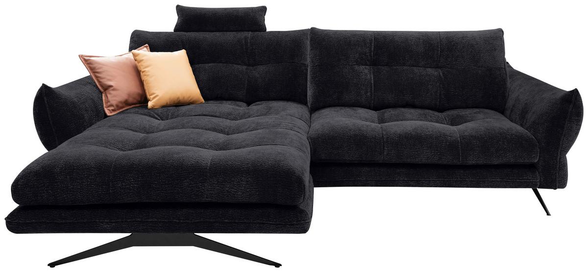 Coltar BAXTER - grafit, Modern, textil (177/68-87/280cm) - Premium Living