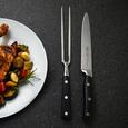 Rösle Tranchierset 2-teilig - Silberfarben/Schwarz, MODERN, Kunststoff/Metall (35,8/11,3/2,7cm) - Rösle Rösle Tranchierset 2-teilig - Silberfarben/Schwarz, MODERN, Kunststoff/Metall (35,8/11,3/2,7cm) - Rösle